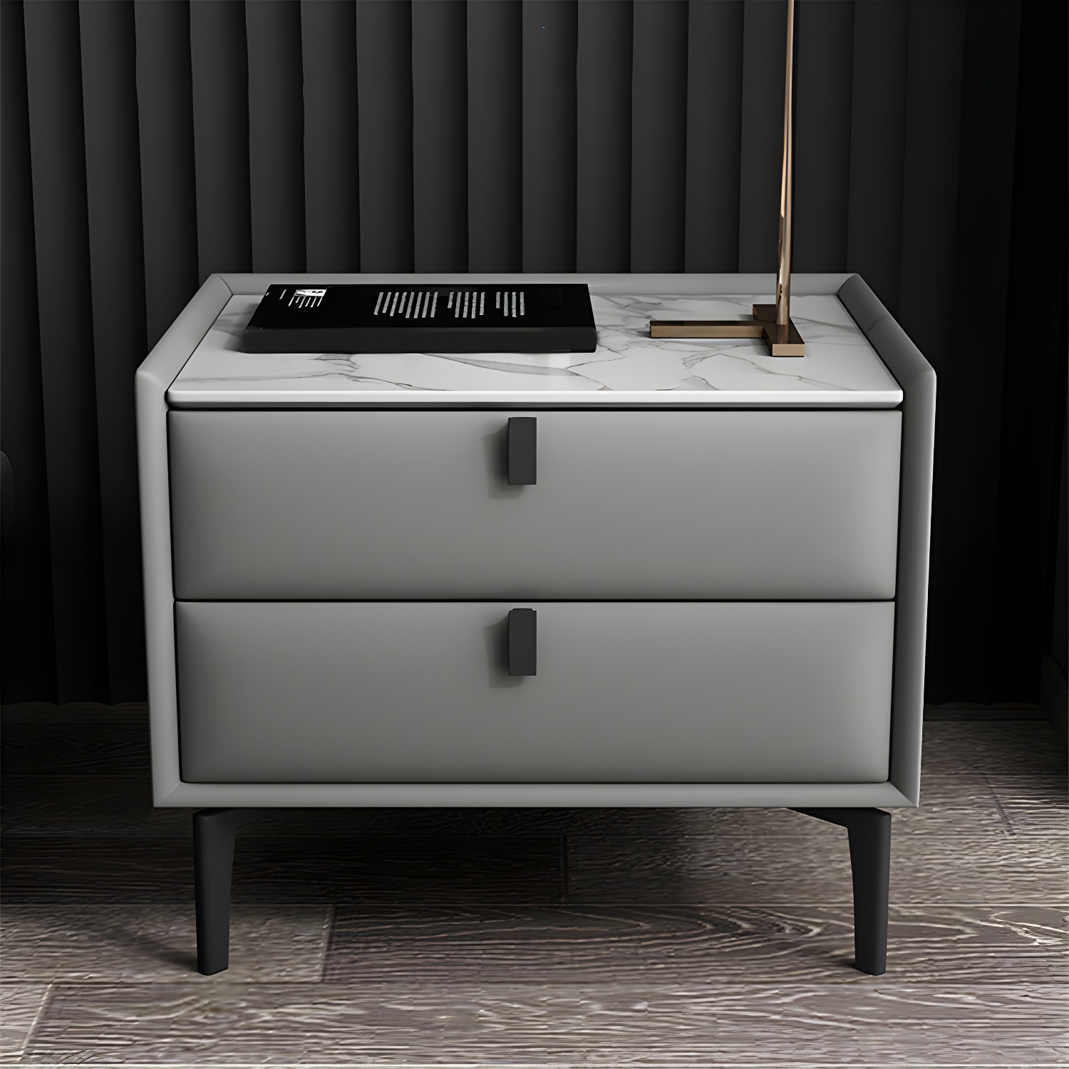 Solid Wood Nightstand | Ormau - image 11
