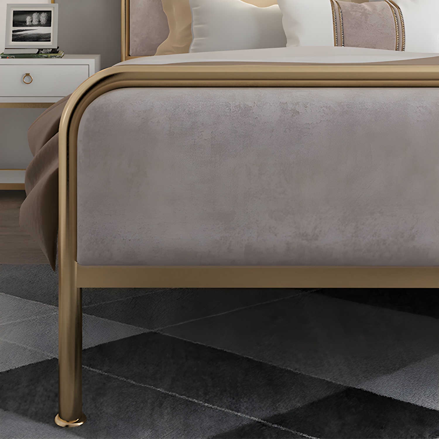 Glam Open-Frame Bed | Ormau - image 9