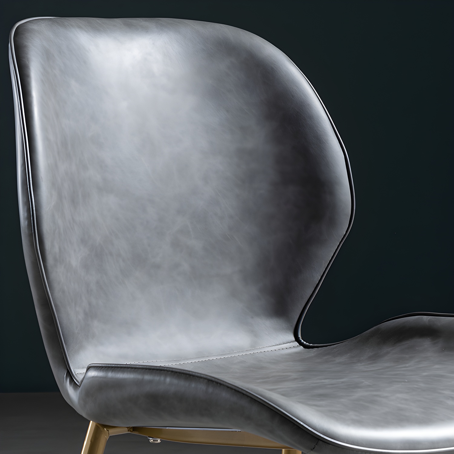 Wingback Leather Dining Chair | Ormau - image 17
