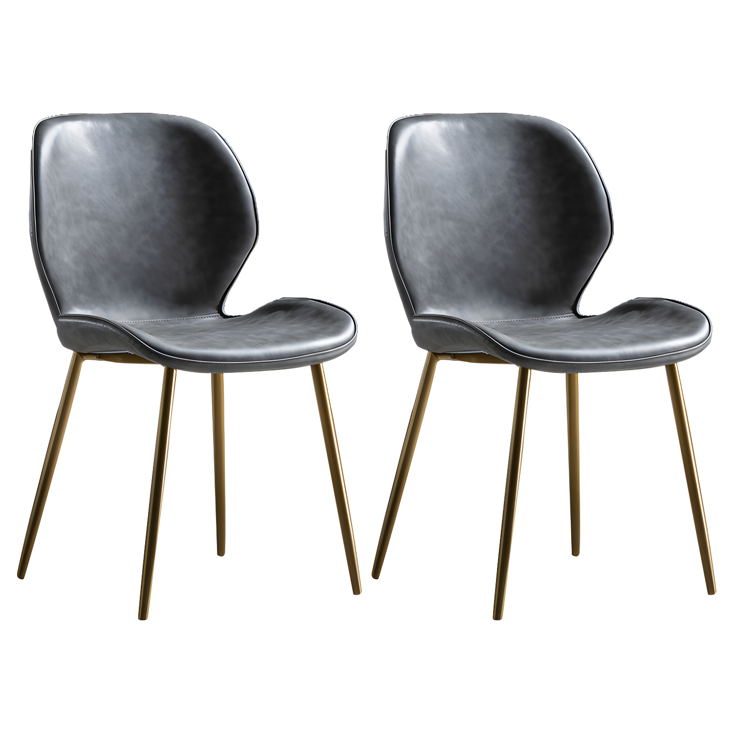 Wingback Leather Dining Chair | Ormau - image 31