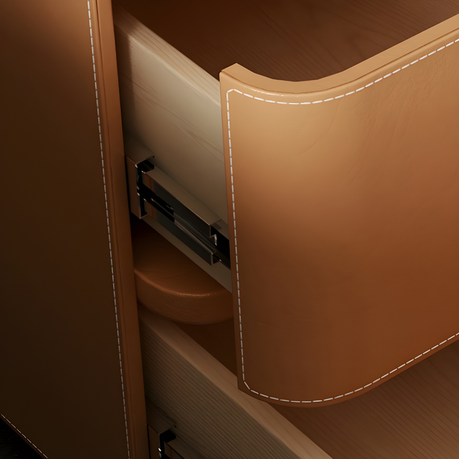 Modern Wood Grain Nightstand | Ormau - image 15