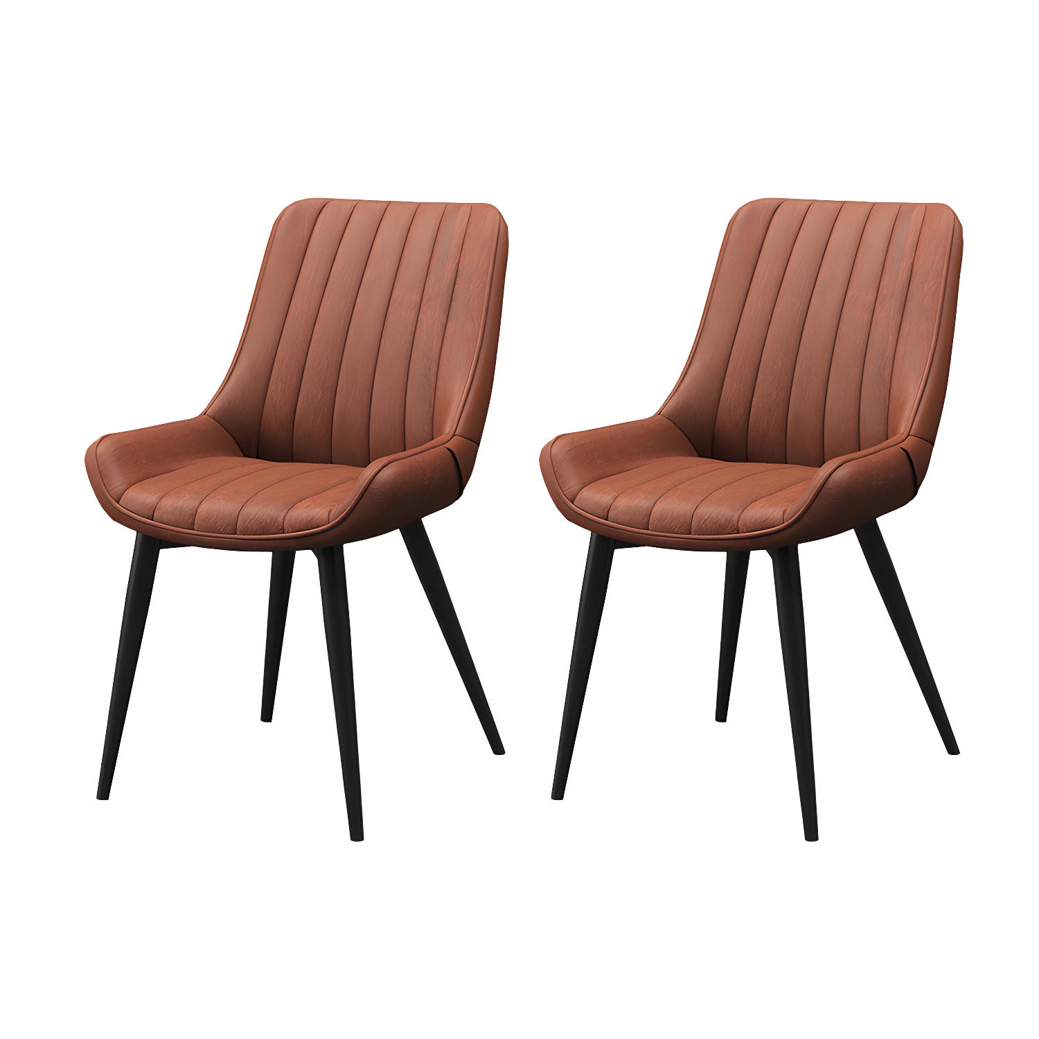 Faux Leather Dining Side Chair | Ormau - image 20