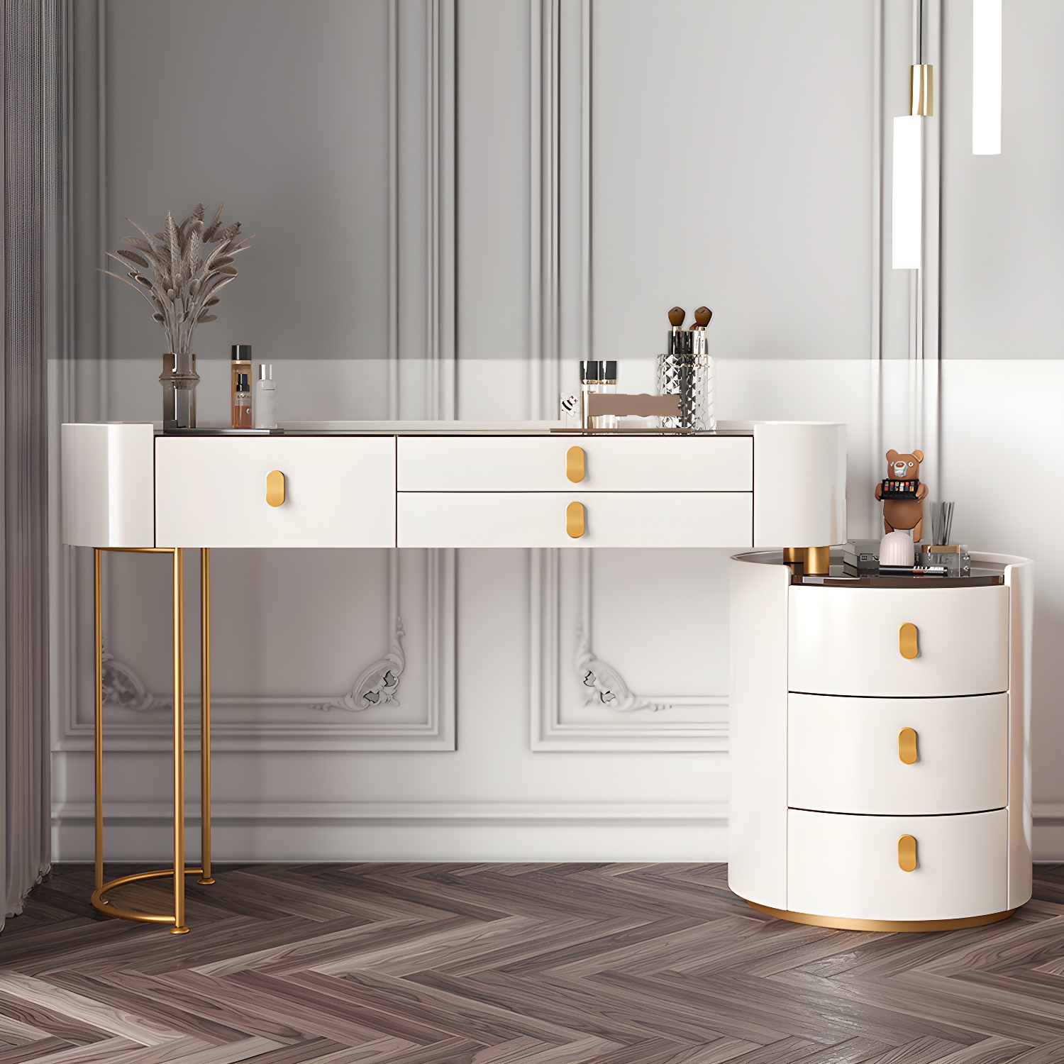 Glam Lighted Vanity | Ormau - image 31