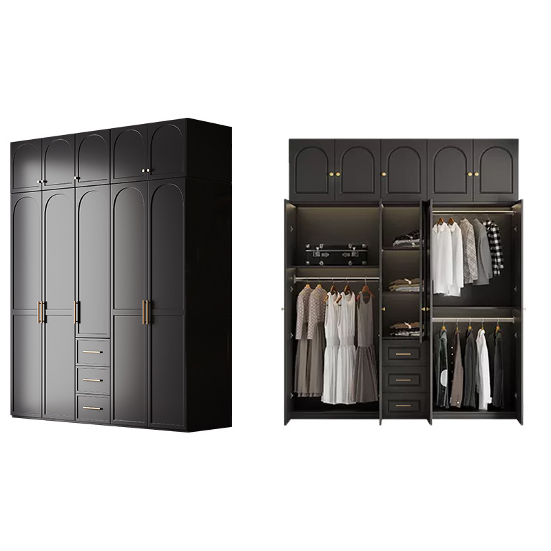 Modern Lumber Wardrobe Armoire | Ormau - image 36