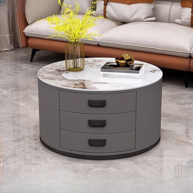 Sintered Stone Drum Table | Ormau - image 4