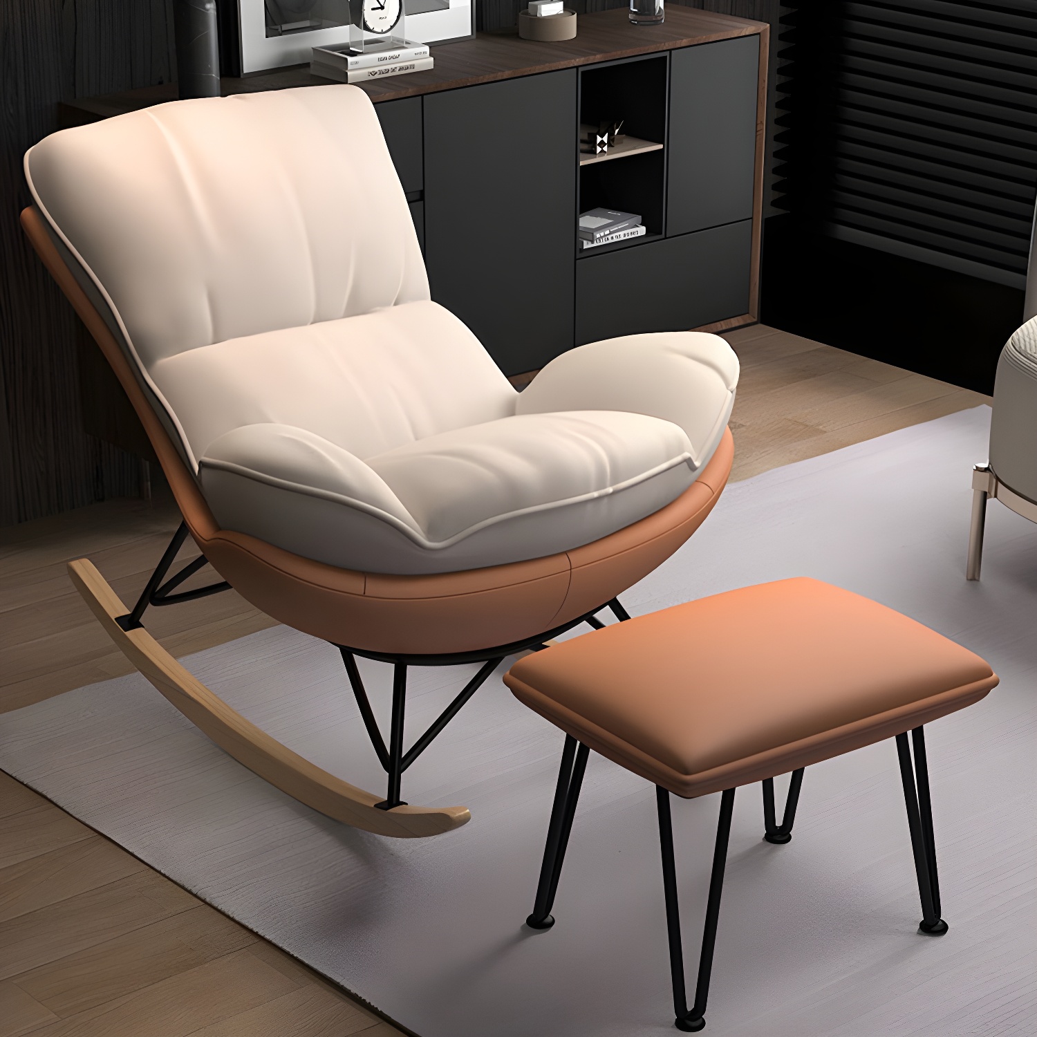 Spindle Glider & Ottoman | Ormau - image 22
