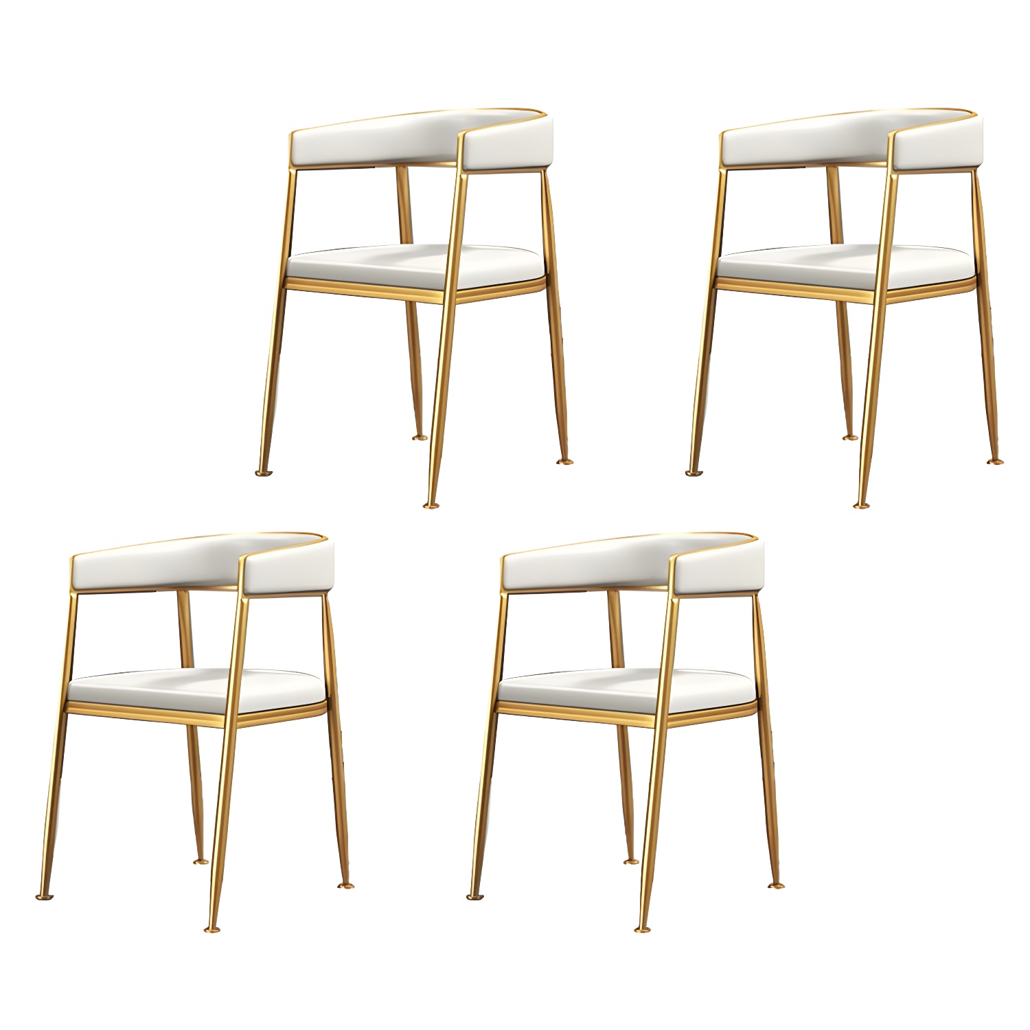 Glam Gold Arm Chair | Ormau - image 34