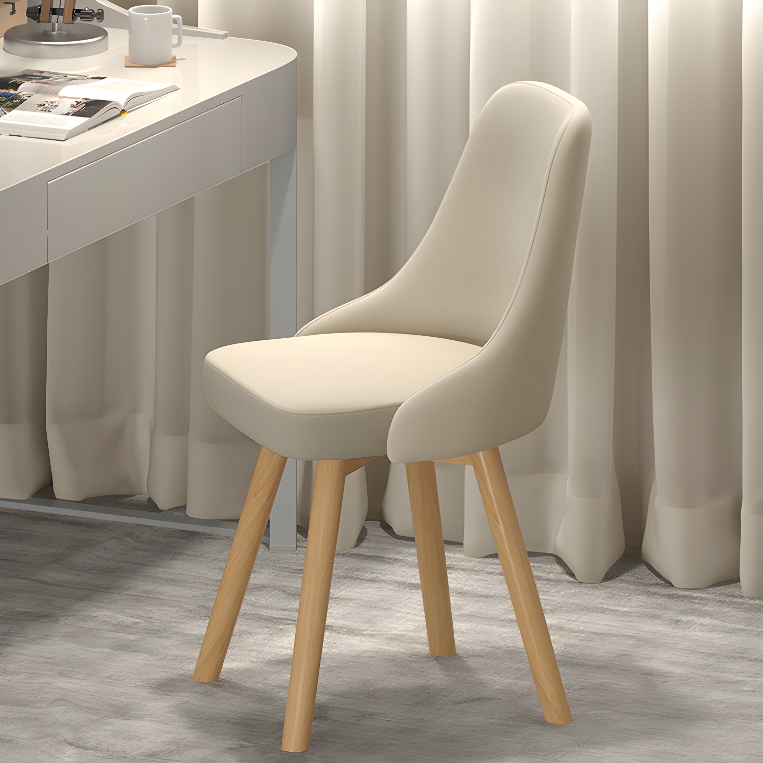 Modern Swivel Dining Chair | Ormau - image 13