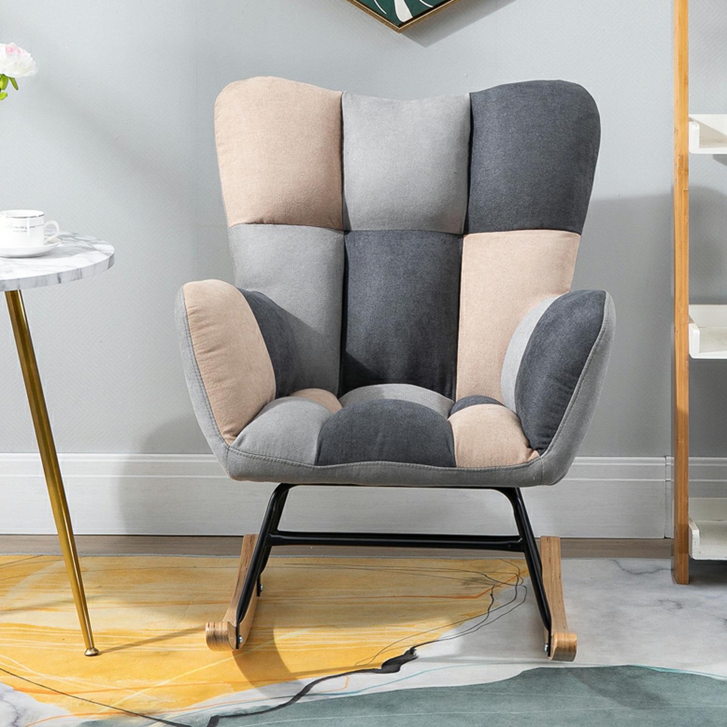 Tufted Rocking Chair | Ormau - image 11