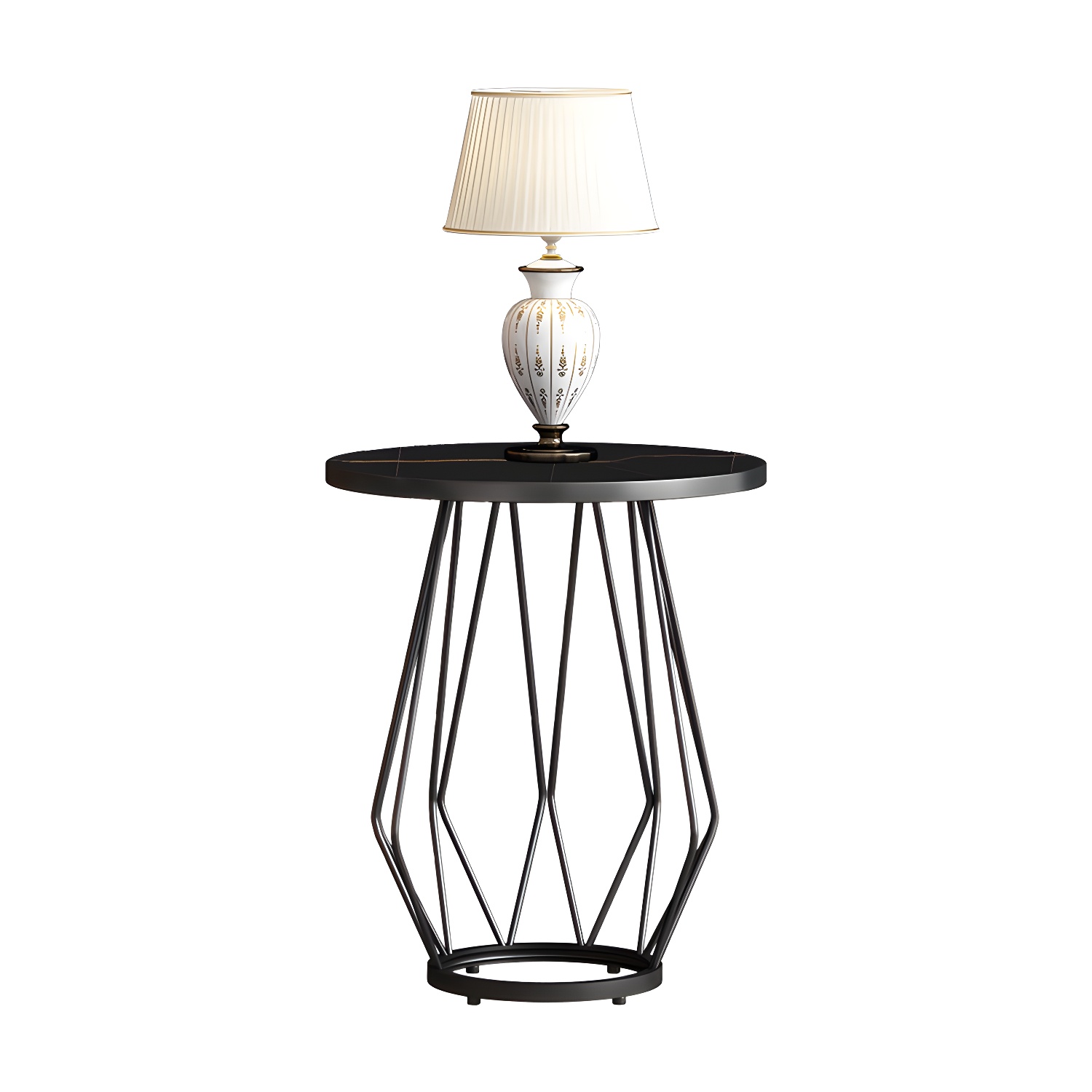 Glam Stone Nightstand | Ormau - image 18