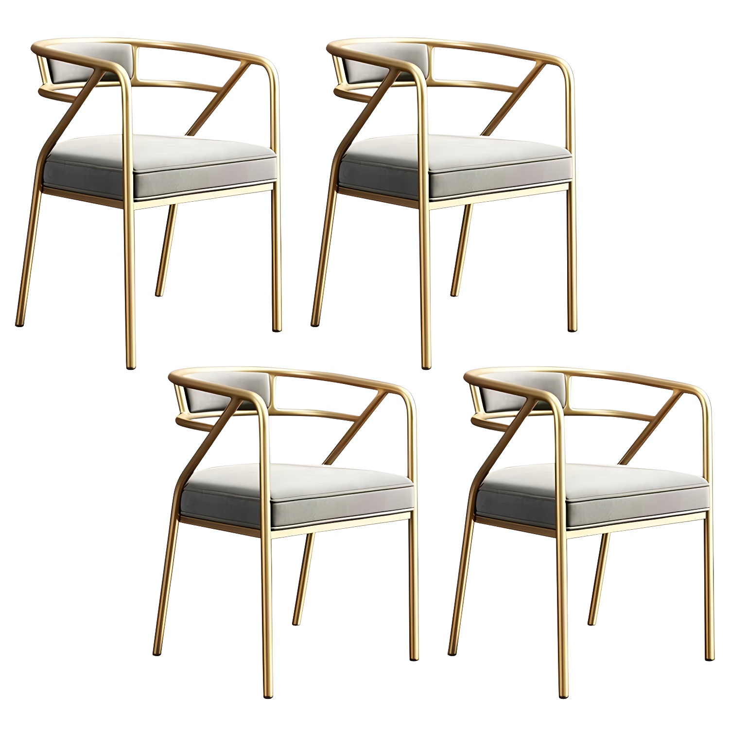 Glam Upholstered Arm Chair | Ormau - image 38