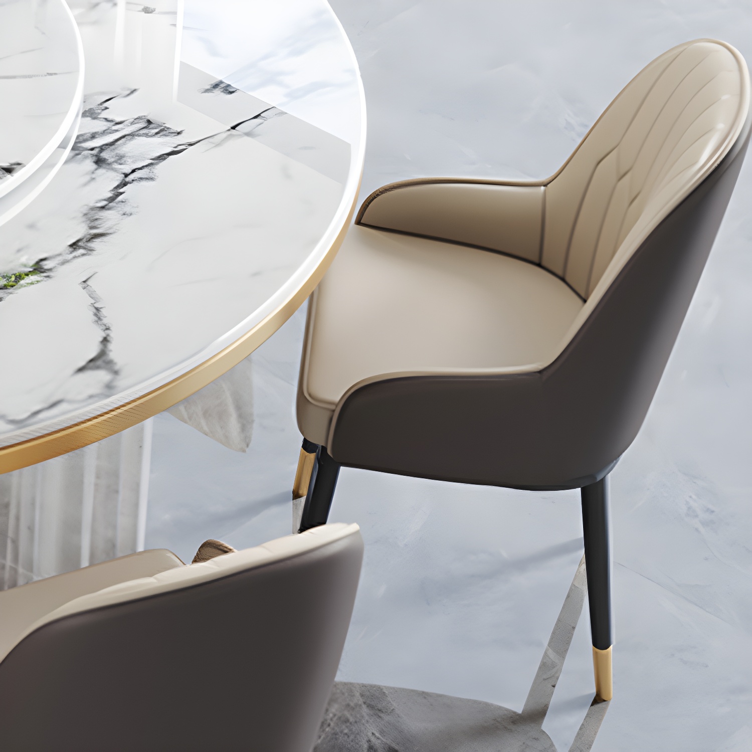 Modern Marble Dining Set | Ormau - image 7