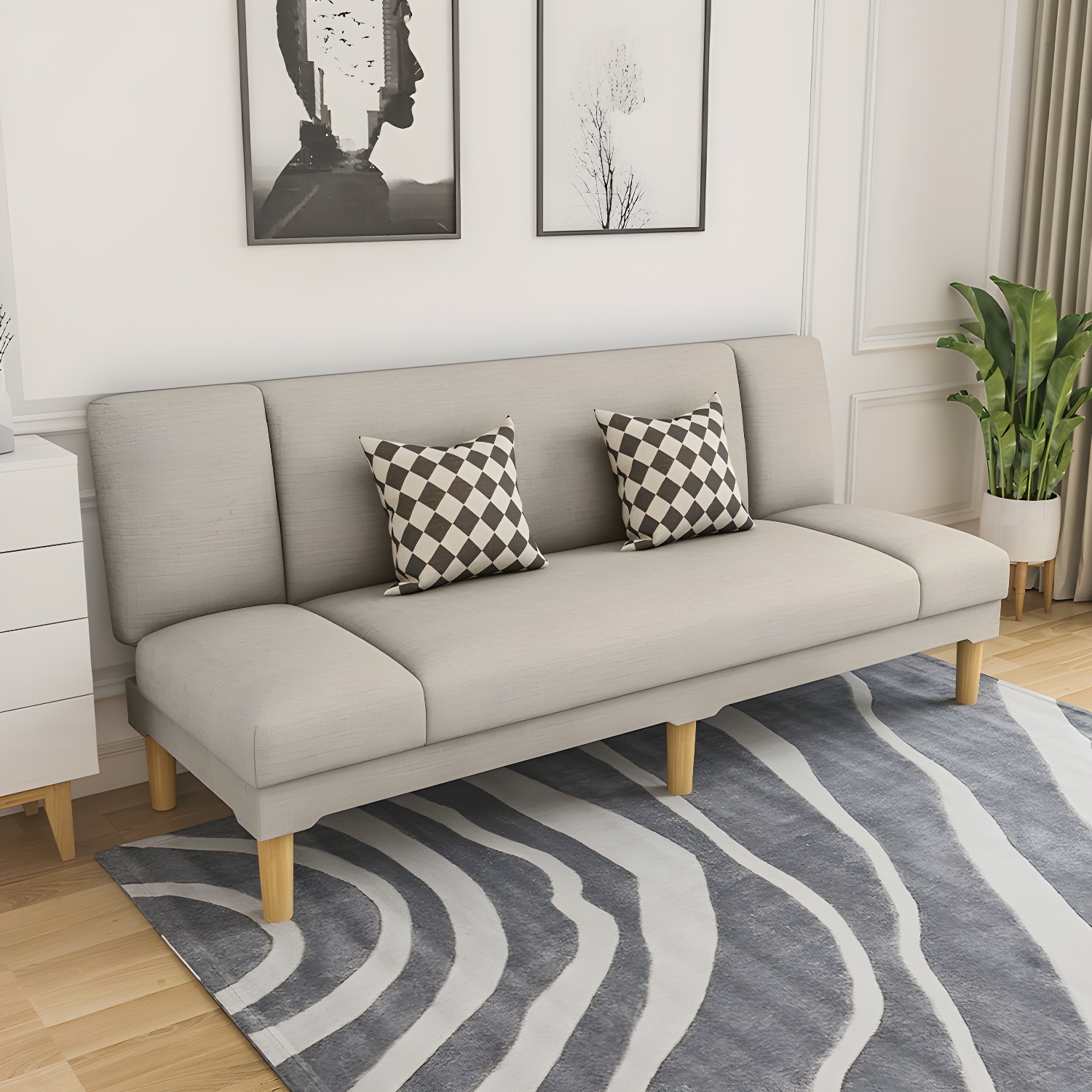 Scandinavian Sleeper Sofa | Ormau - image 10