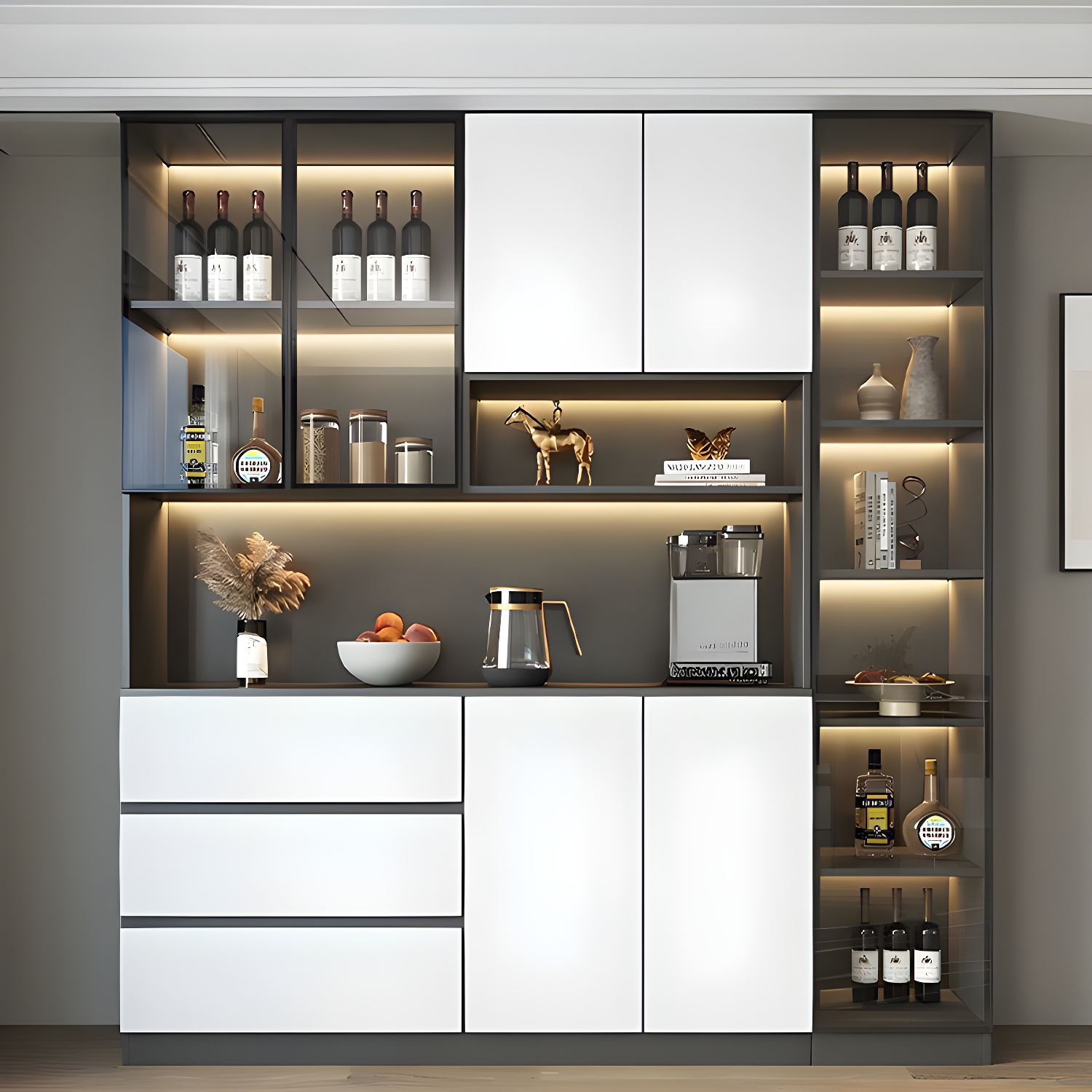 Modern Sideboard with Lighting | Ormau - image 63