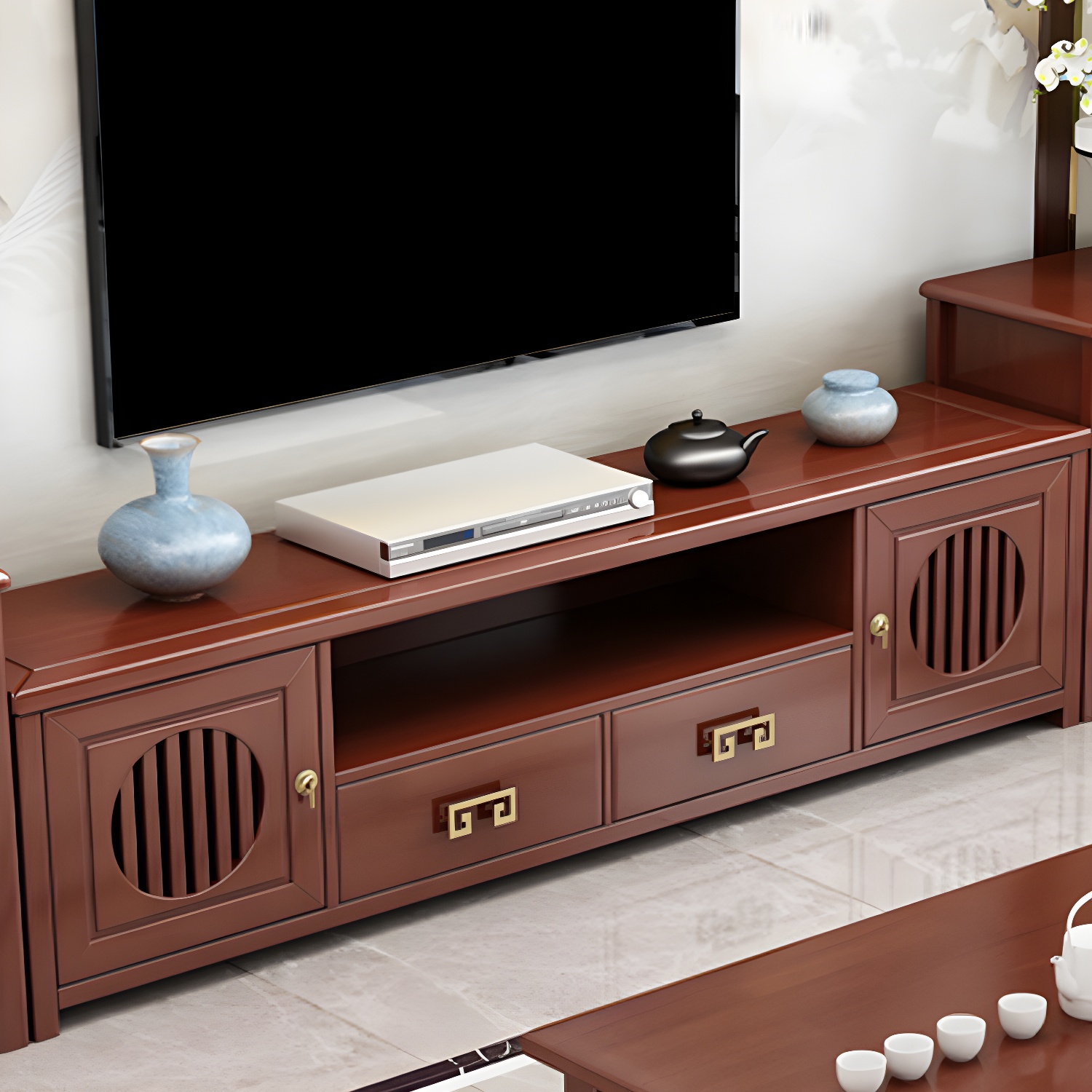 Solid Wood TV Stand | Ormau - image 11
