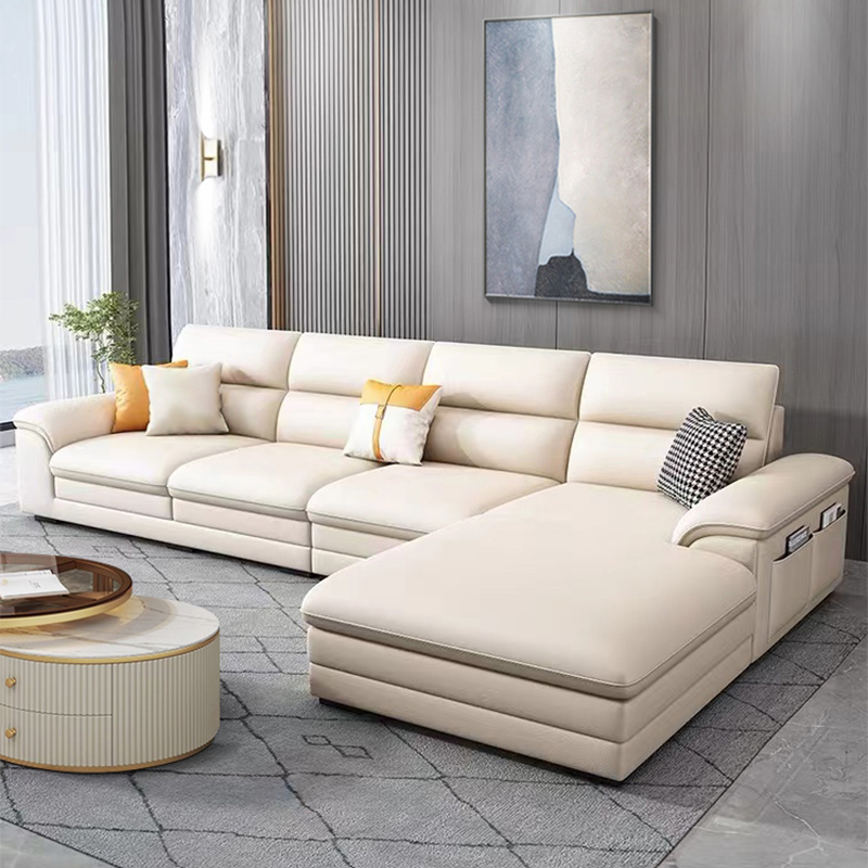 Modern White Sectional Sofa | Ormau - image 4