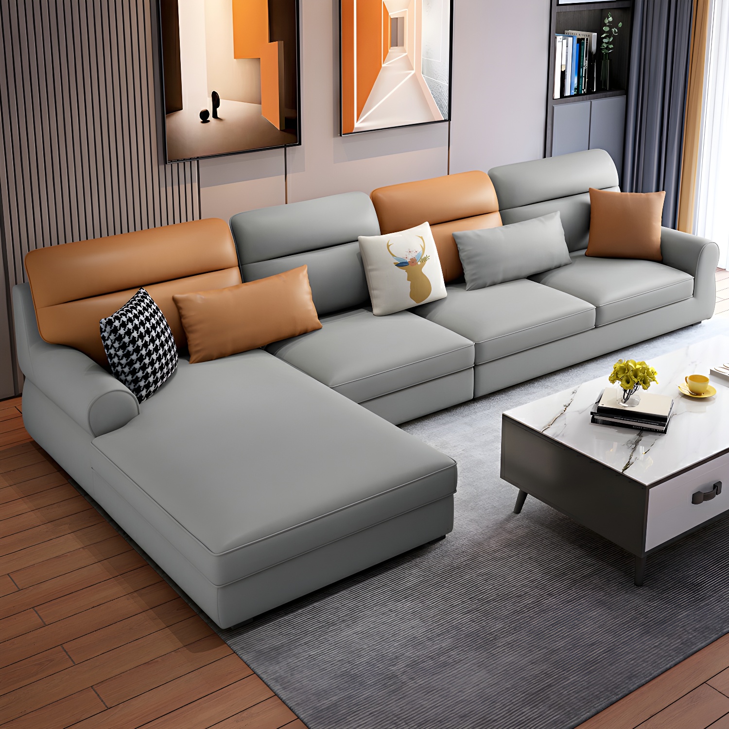 Architectural Sectional Sofa | Ormau - image 12