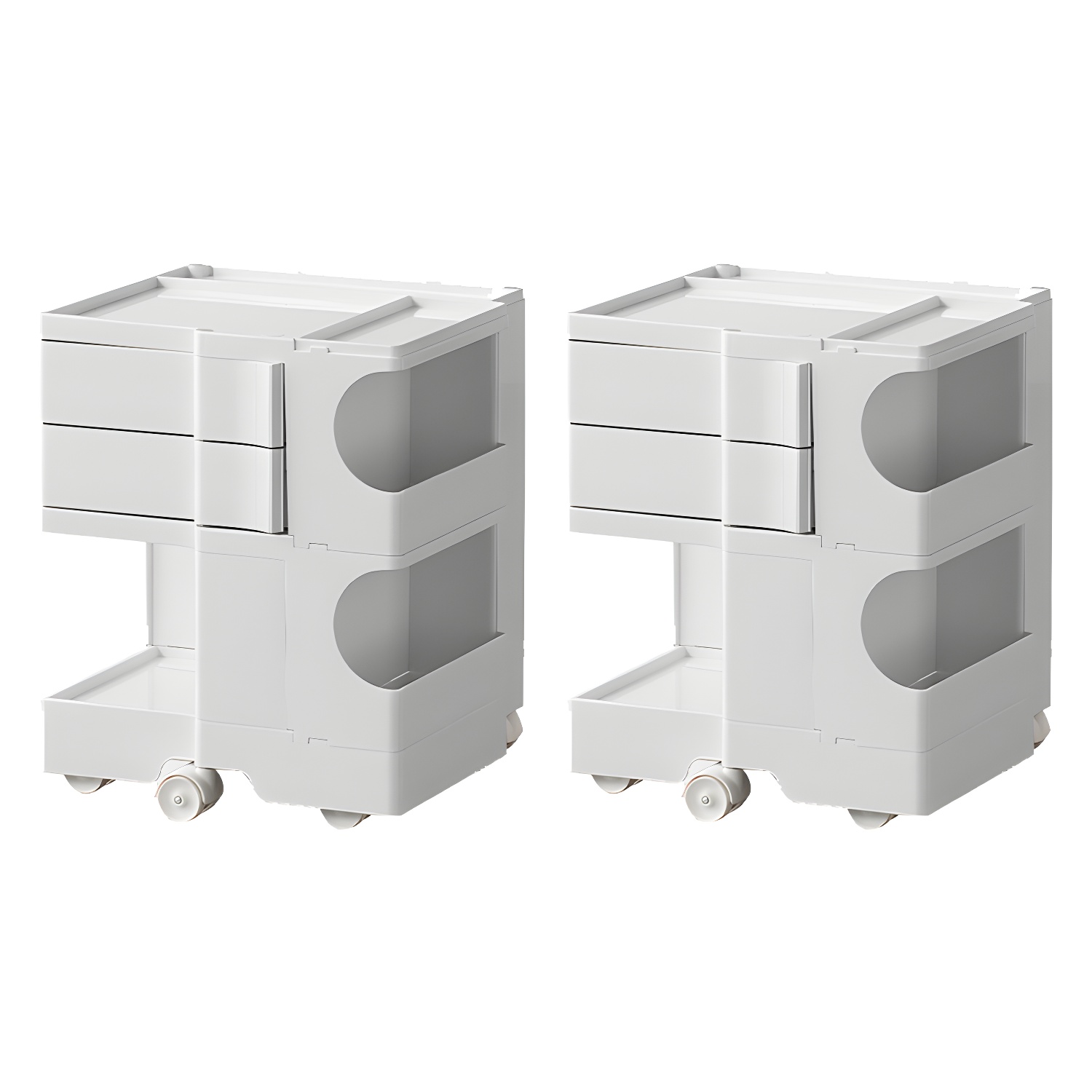 Modern Open Storage Nightstand | Ormau - image 28