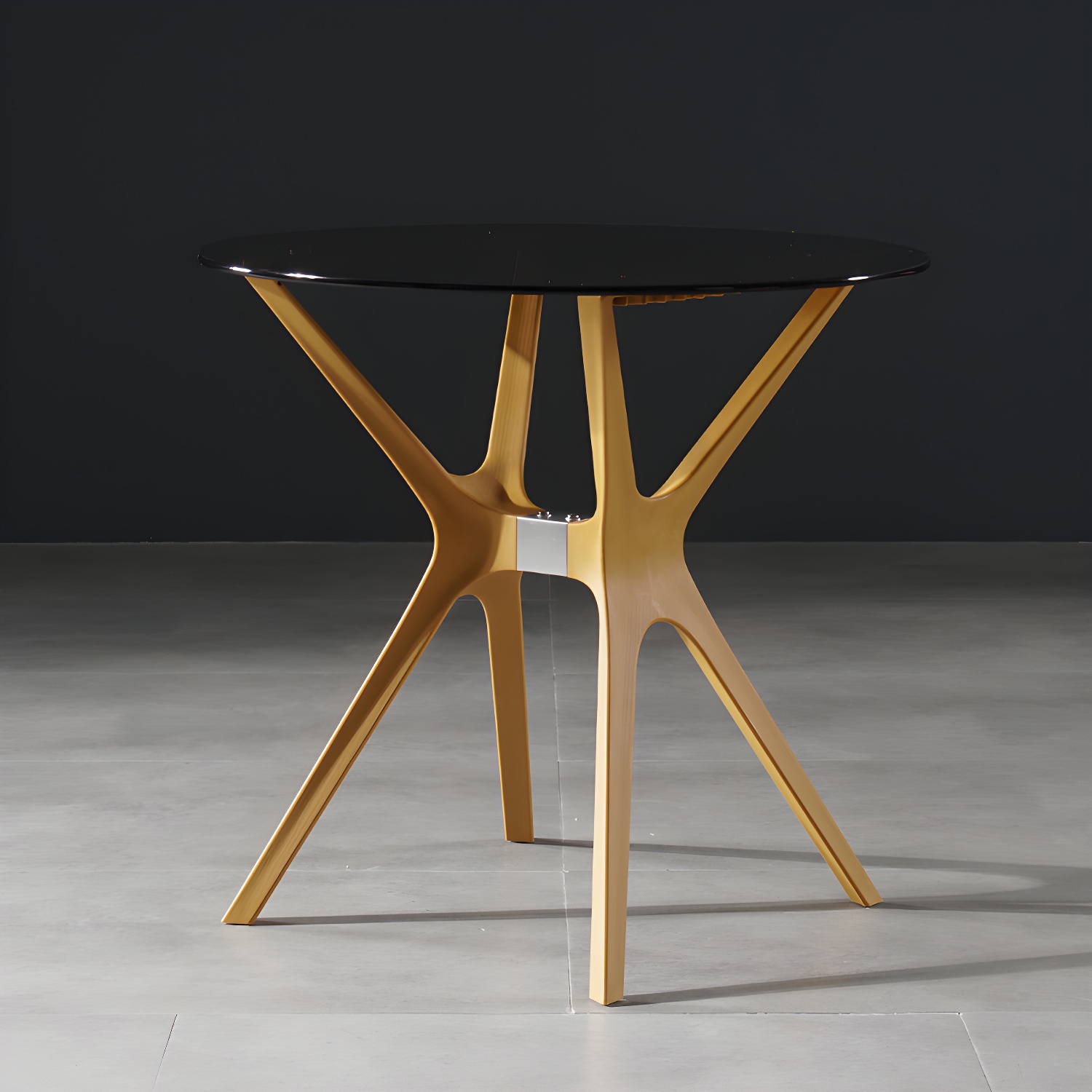 Modern Round Glass Dining Table | Ormau - image 24