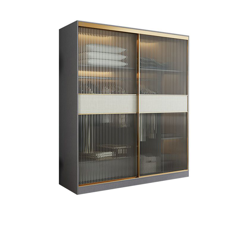 Modern Grey Wardrobe Armoire | Ormau - image 34