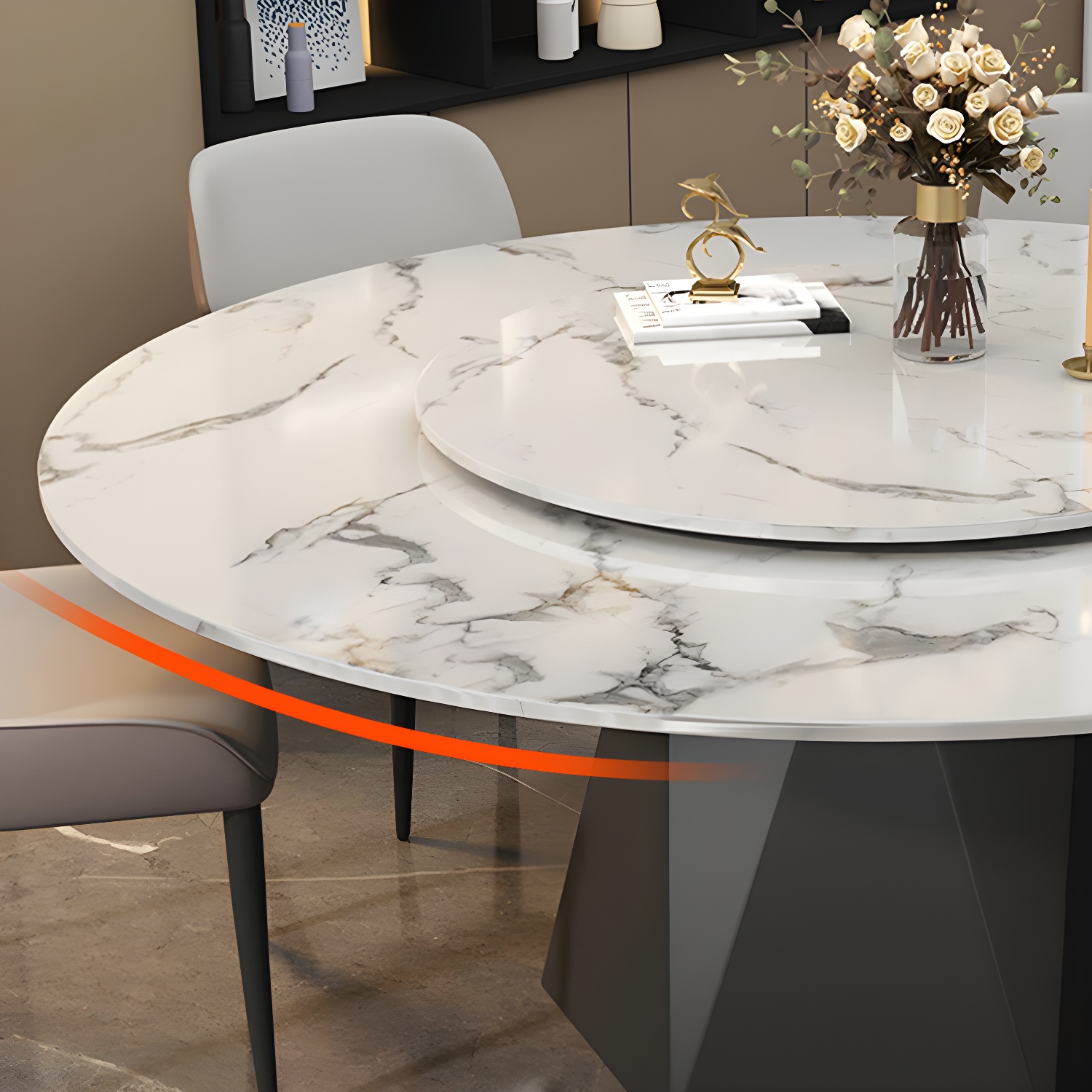 Round Marble Dining Table | Ormau - image 7
