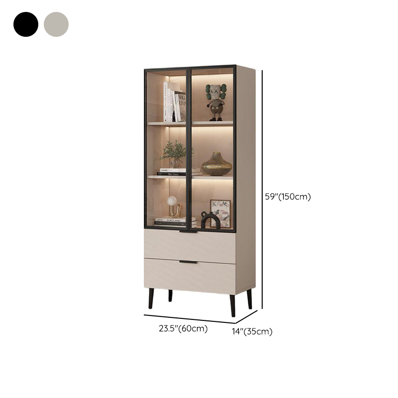 Glazed Door Accent Cabinet | Ormau - image 12