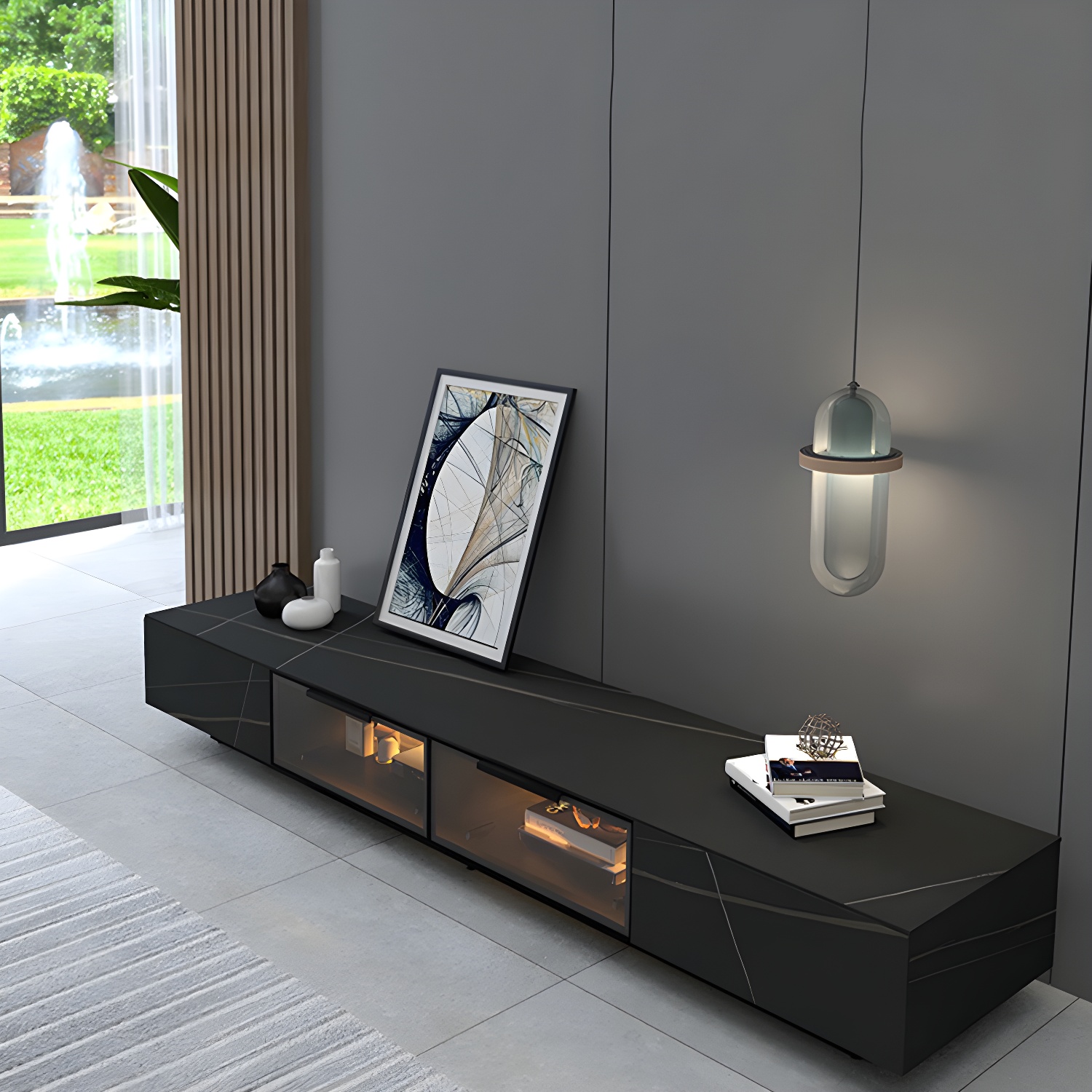 Modern Slate TV Stand | Ormau - image 3