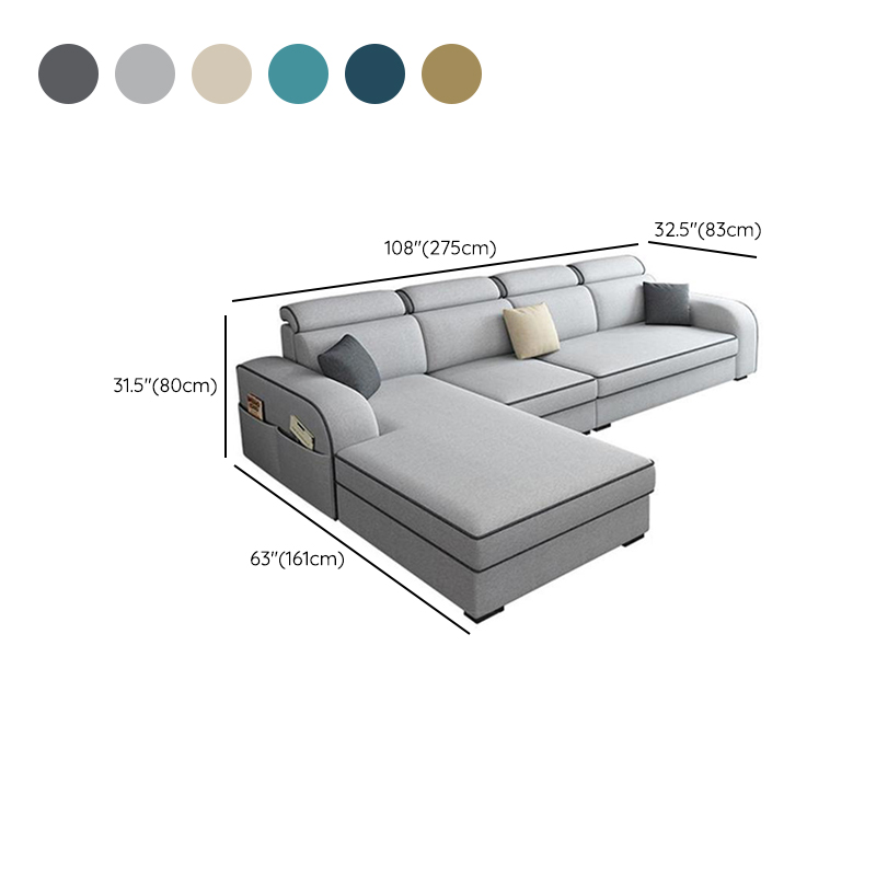 Square Arm Sectional Sofas | Ormau - image 22