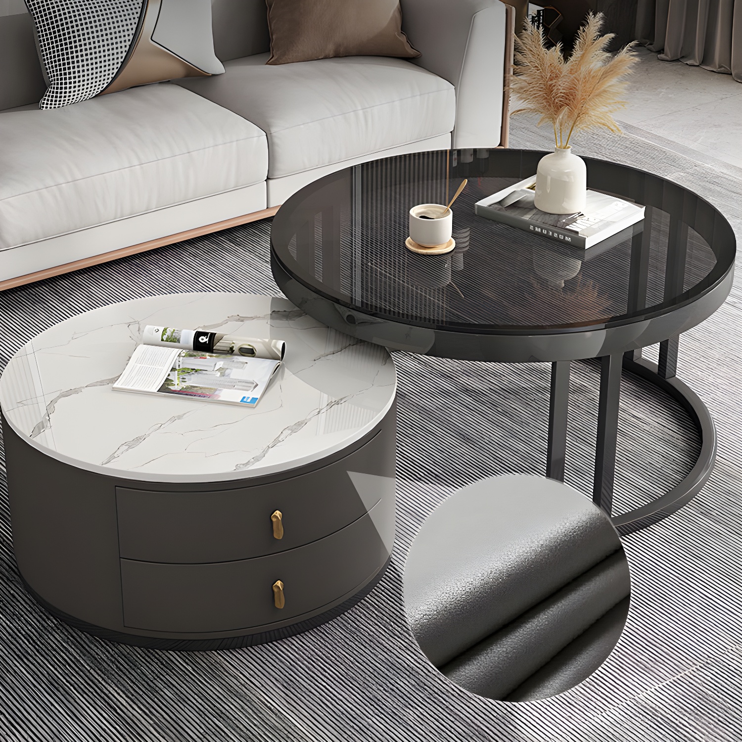 Nesting Coffee Tables | Modern Storage | Ormau - image 18
