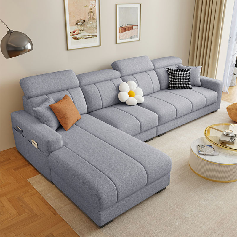 Modern L-Shape Sectional Sofa | Ormau - image 5