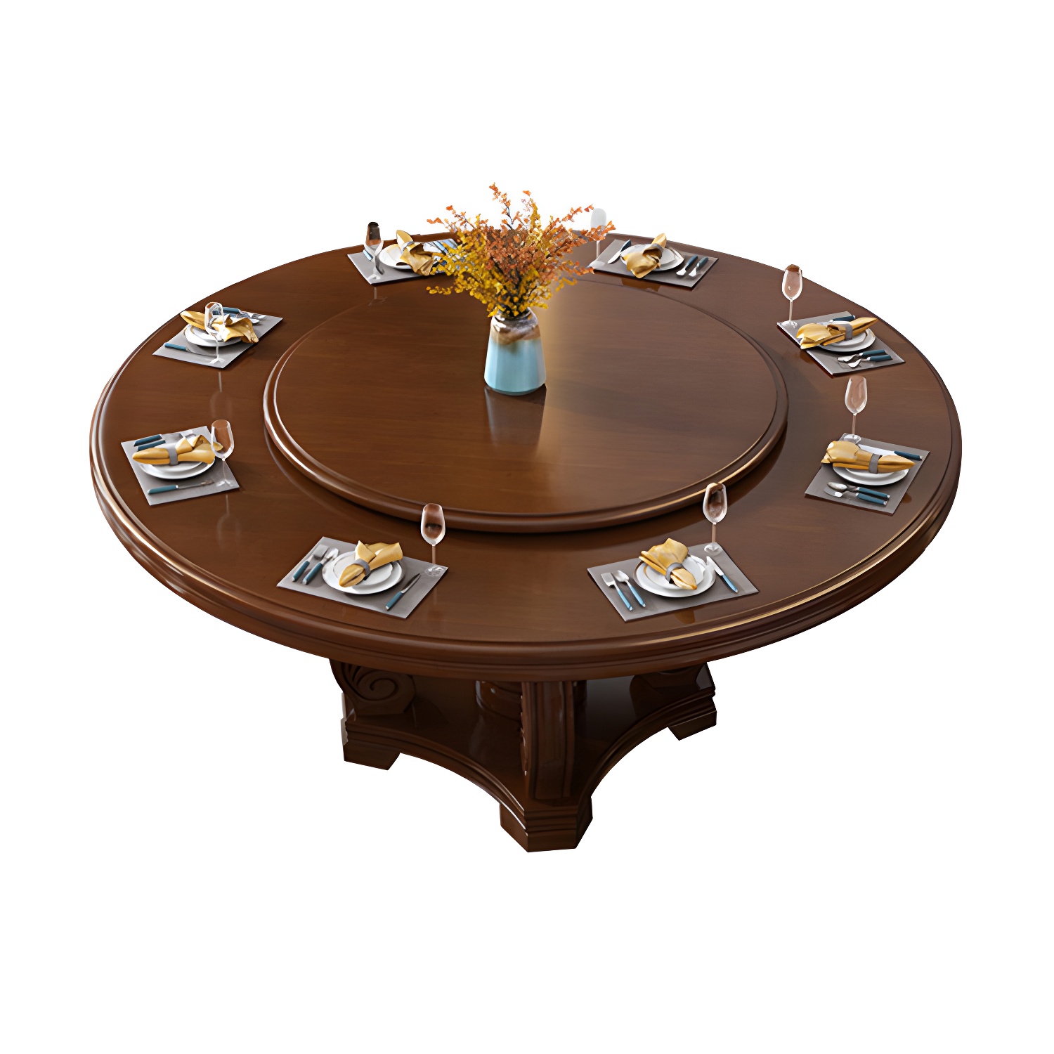 Turntable Dining Table | Ormau - image 35