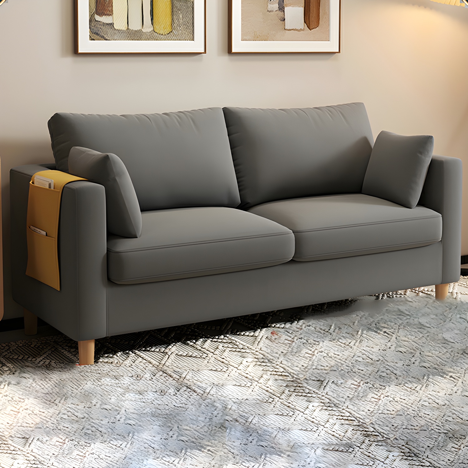 Square Arm Loveseat | Ormau - image 9