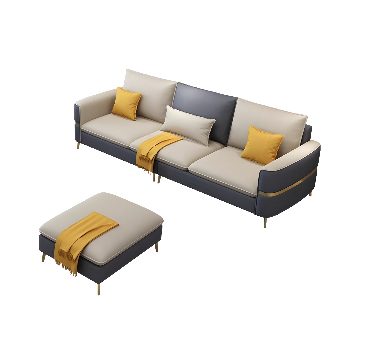 Glam Sectional Sofa | Ormau - image 33