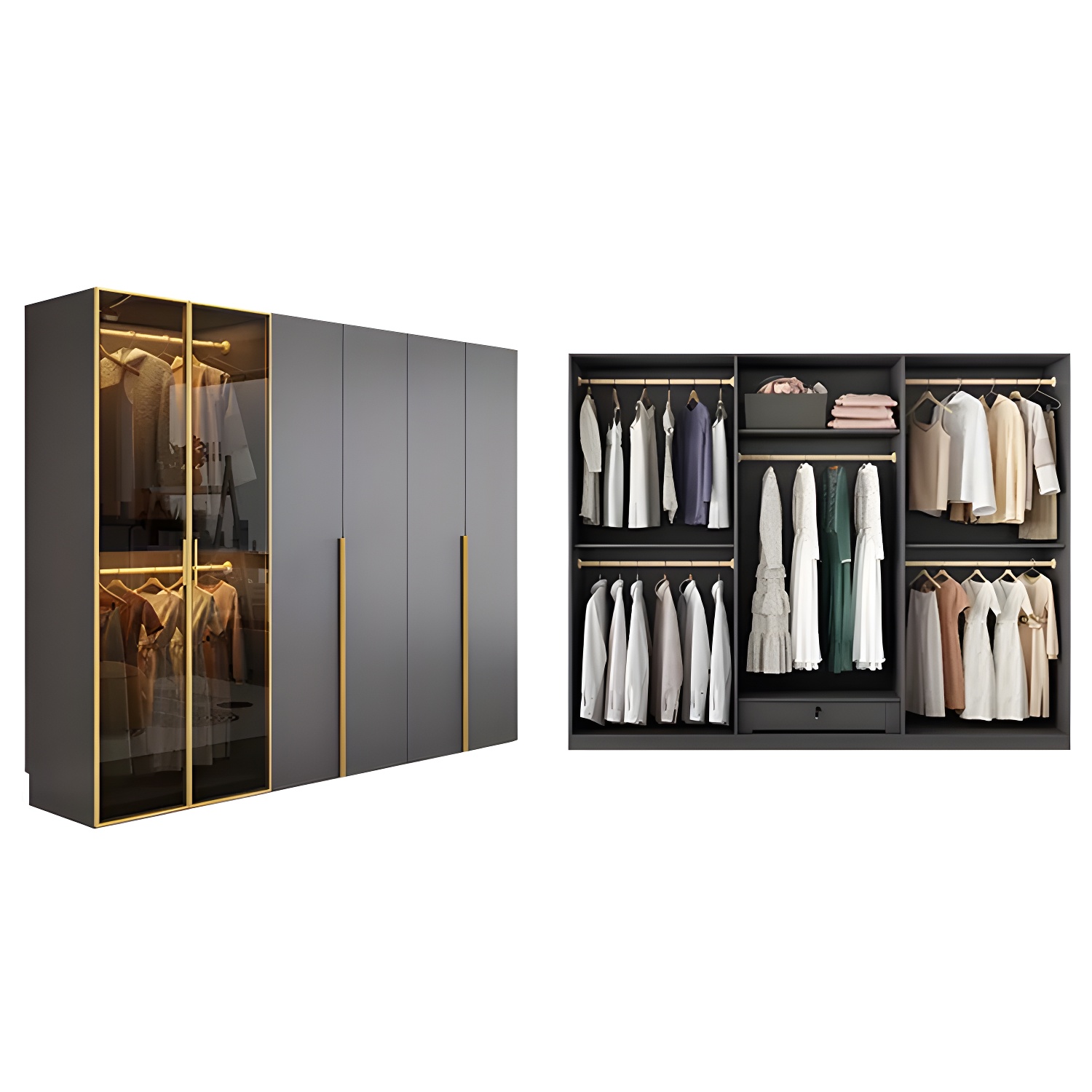 Modern Wardrobe Armoire | Ormau - image 31