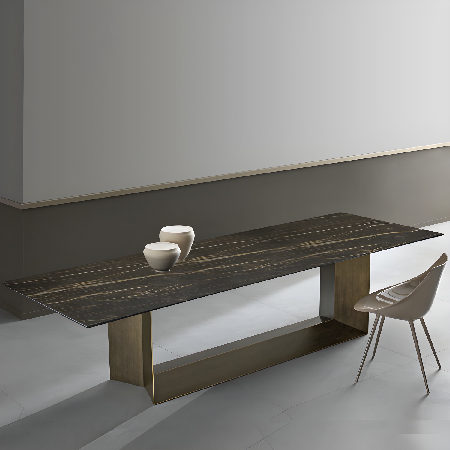 Rectangle Stone Dining Table | Ormau - image 2