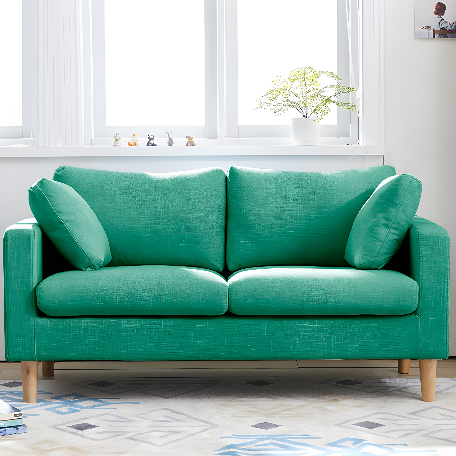 Contemporary Loveseat | Ormau - image 17