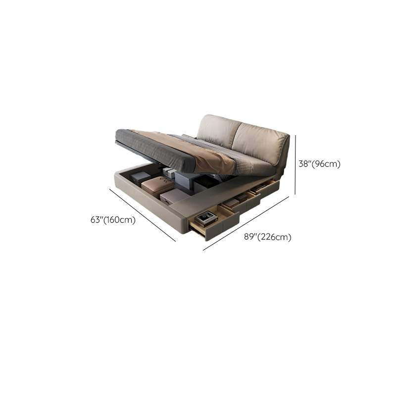 Panel Bed with Storage | Ormau - image 8