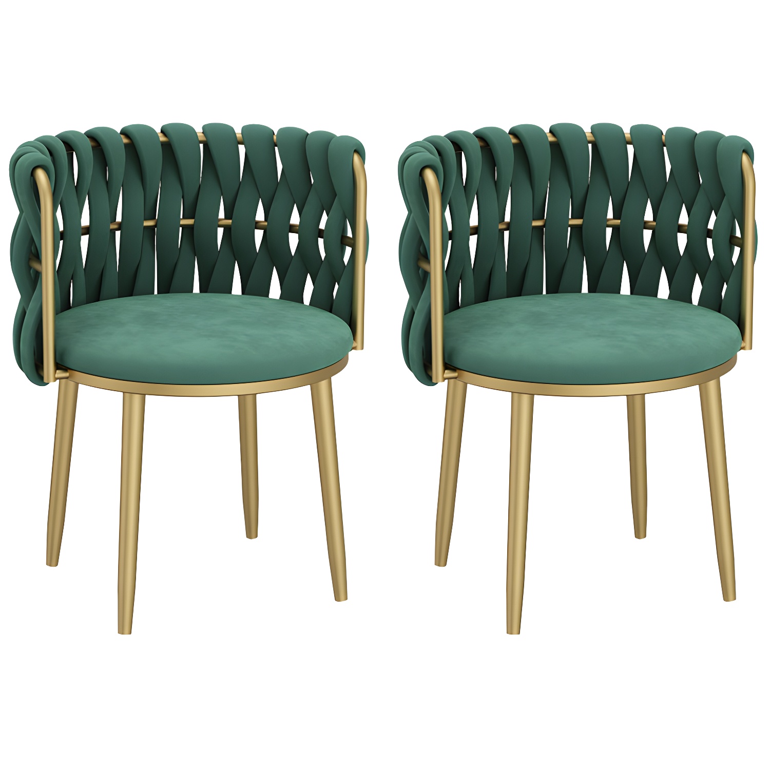 Velvet Nordic Dining Chair | Ormau - image 19