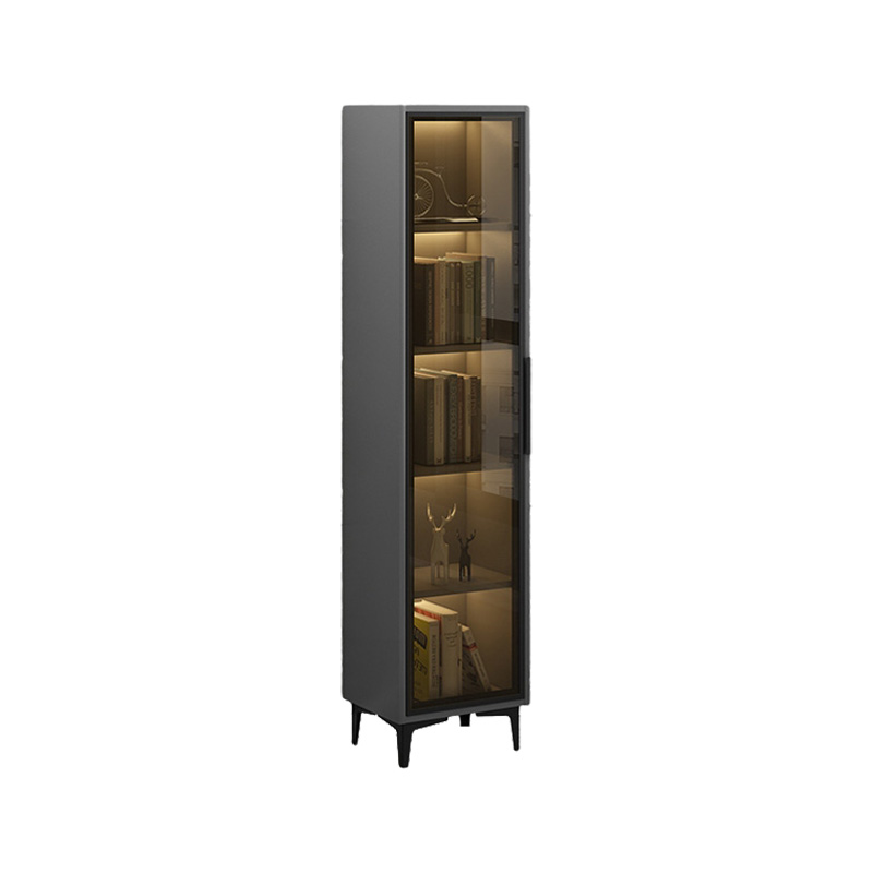 Glam Glass Accent Cabinet with Lighting | Ormau - image 25