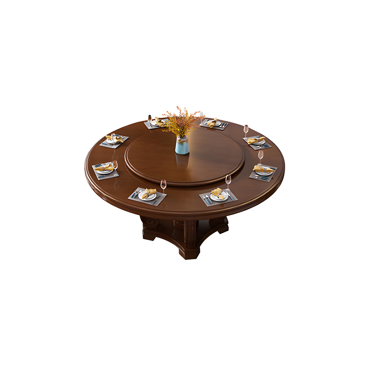 Turntable Dining Table | Ormau - image 38
