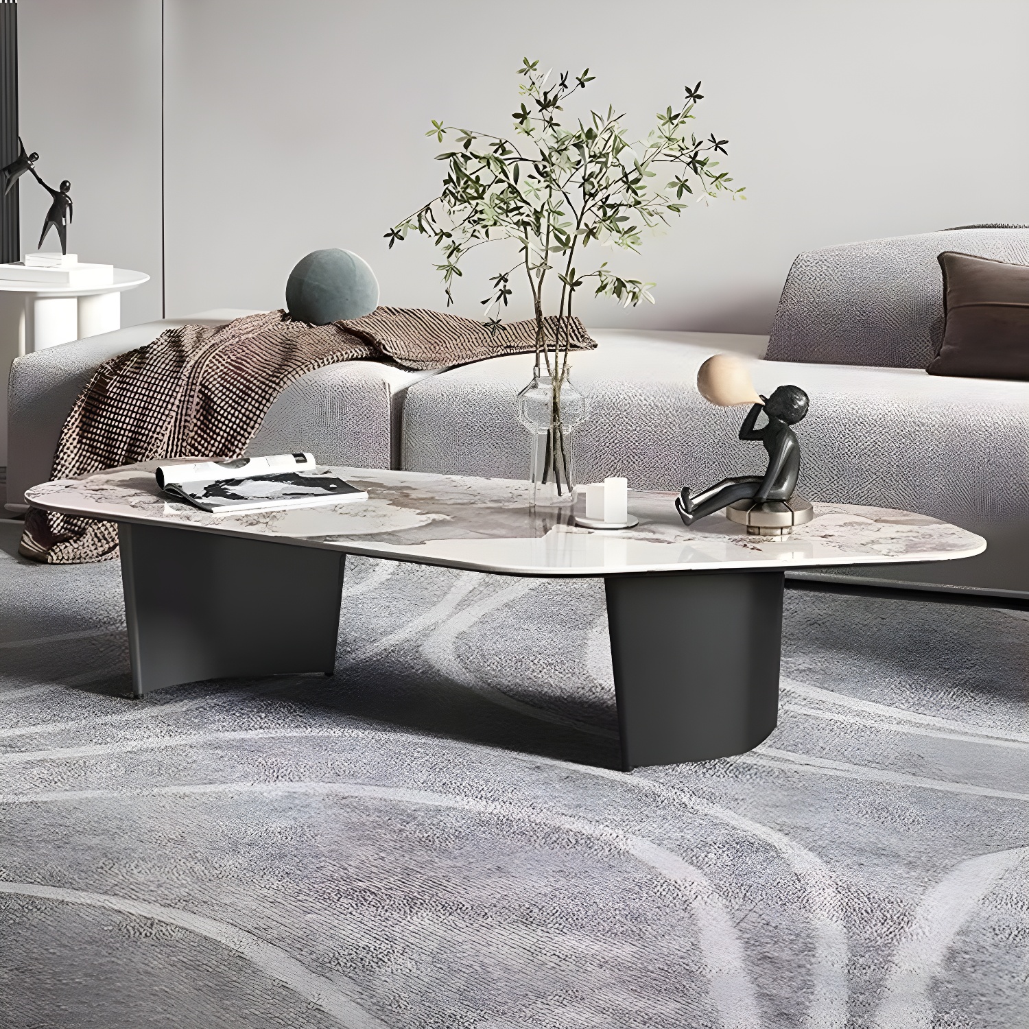 Glam Slate Cocktail Table | Ormau - image 3