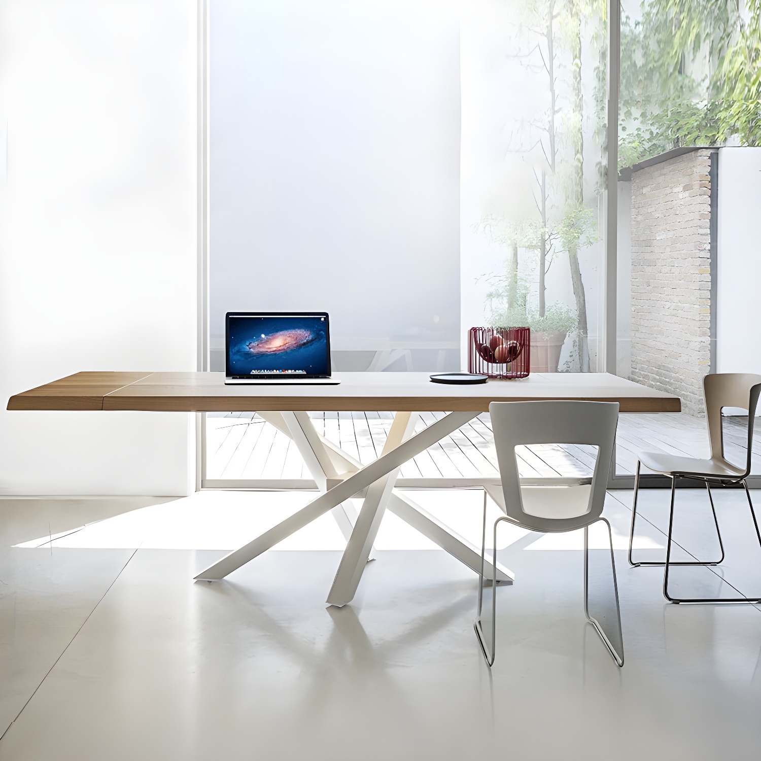 Industrial Wood Dining Table | Ormau - image 3