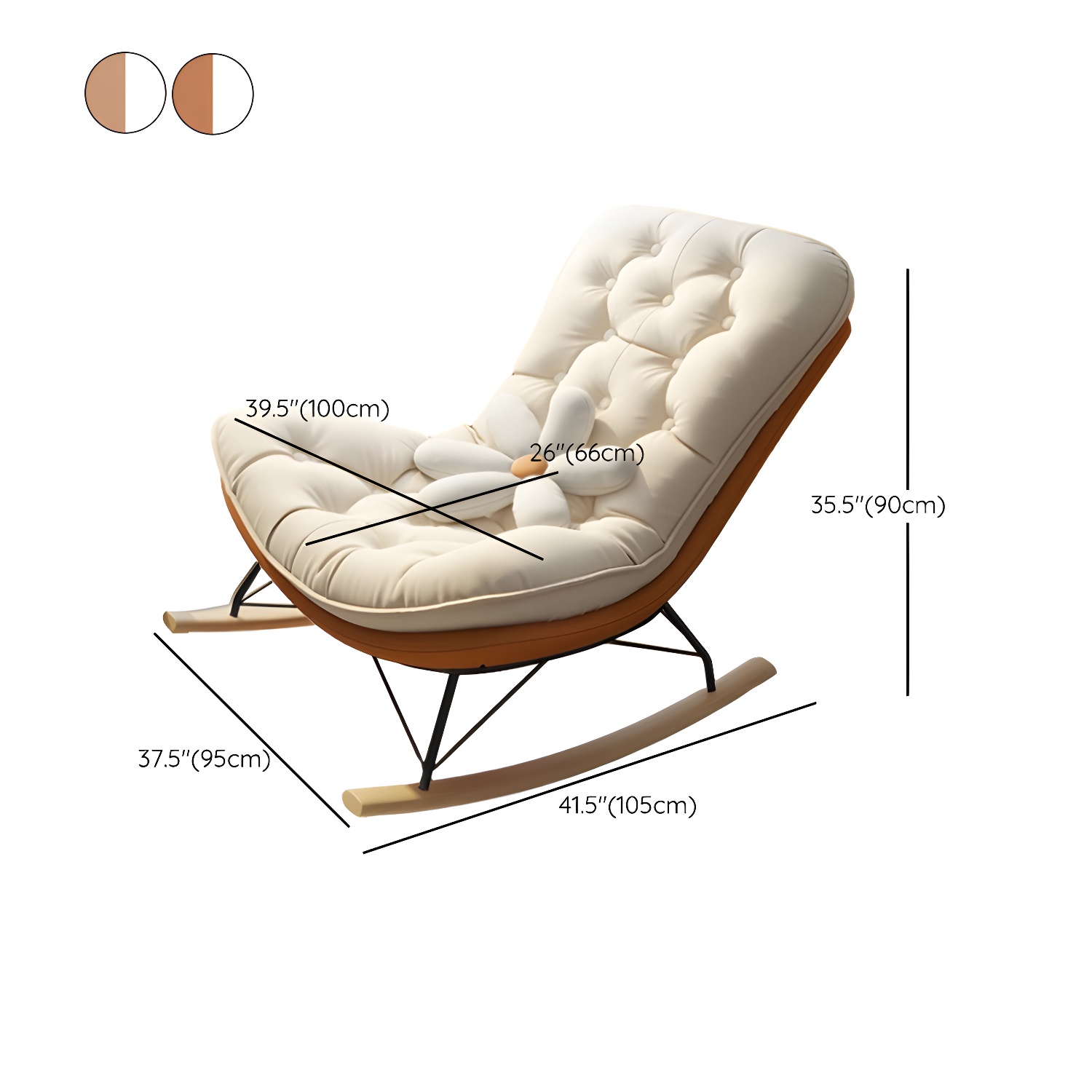 Spindle Rocking Chair | Ormau - image 15