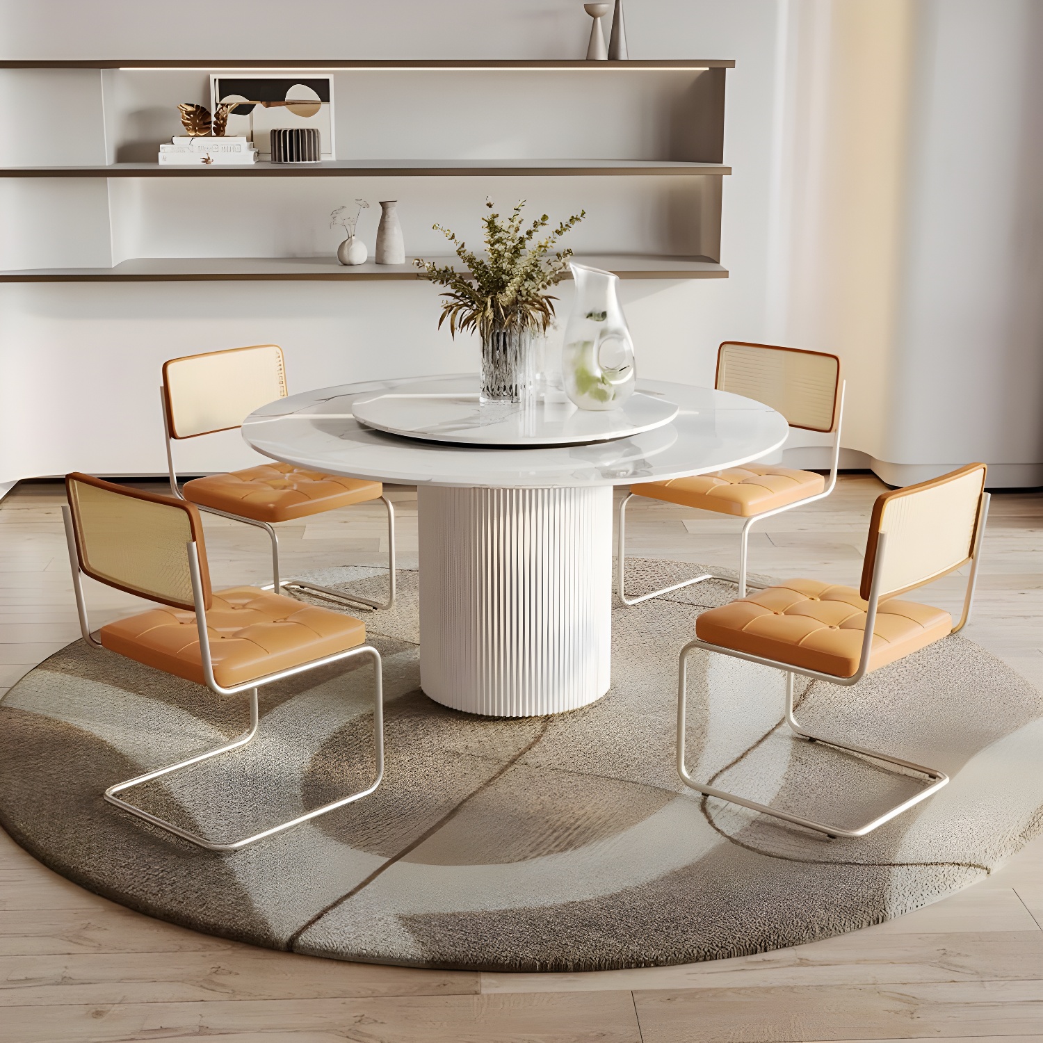 Modern Stone Dining Set | Ormau - image 1