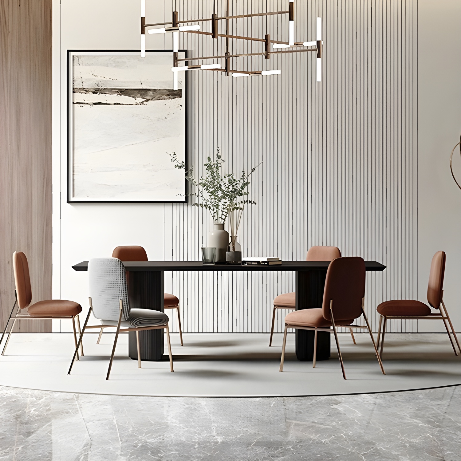 Modern Pine Dining Table | Ormau - image 10