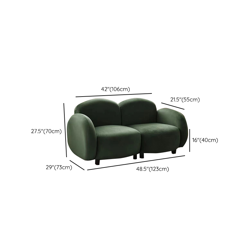 Upholstered Loveseat | Ormau - image 24