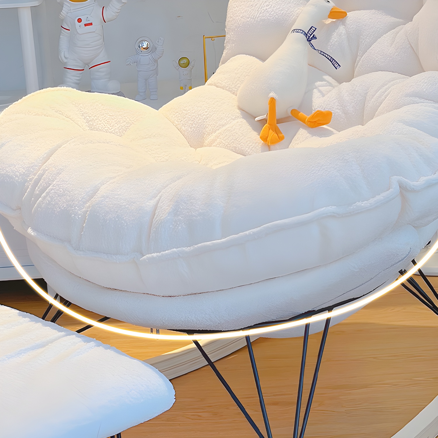 Tufted Rocking Chair | Ormau - image 16