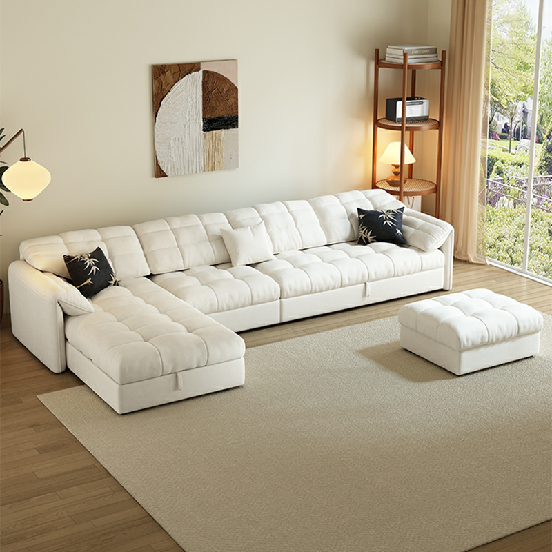 Tufted Velvet Sectional Sofa | Ormau - image 2
