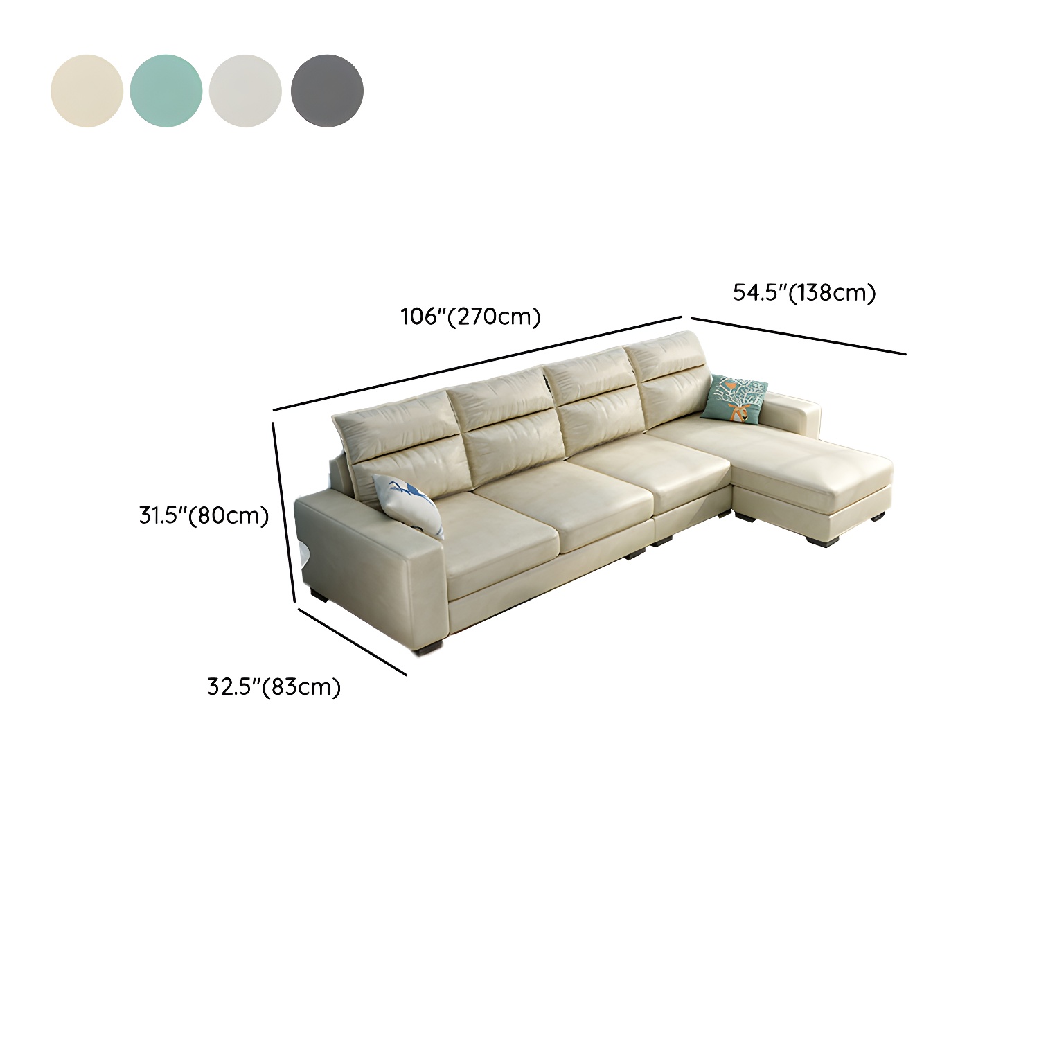 Modular L-Shape Sectional | Ormau - image 16