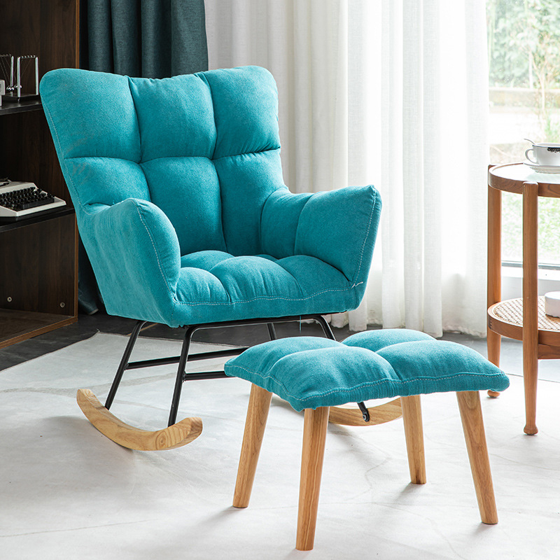Upholstered Rocking Chair | Ormau - image 2